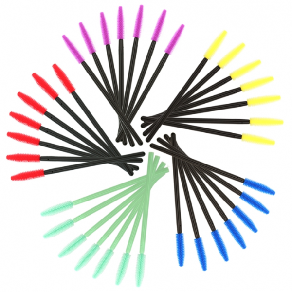 Щіточка для вій силіконова, 5 шт Щіточка для вій силіконова, 5 шт