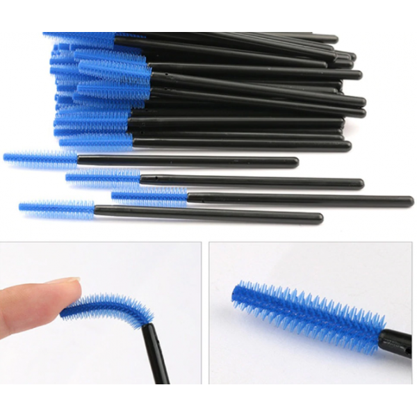 Щіточка для вій силіконова, 5 шт Щіточка для вій силіконова, 5 шт