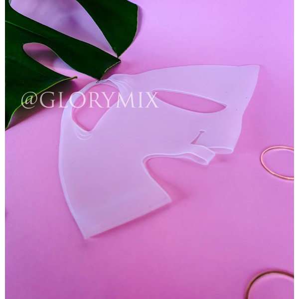 Маска з гіпоалергенного силікону, рожева, 1 шт