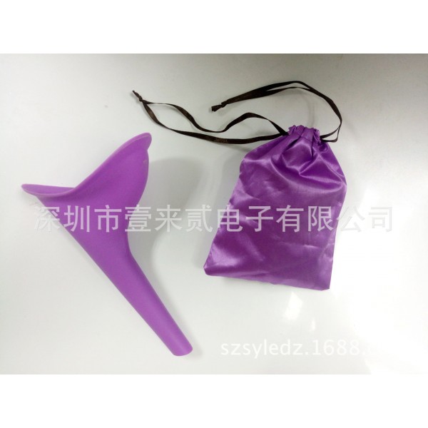 Пісуар для жінок, силіконовий портативний уринатор, 1 шт