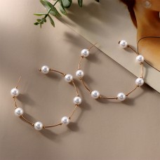 Сережки з перлами "Pearl Minimalism", 1 шт