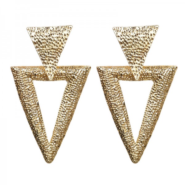 Серьги "Two Triangles", 2 цвета Серьги "Two Triangles", 2 цвета