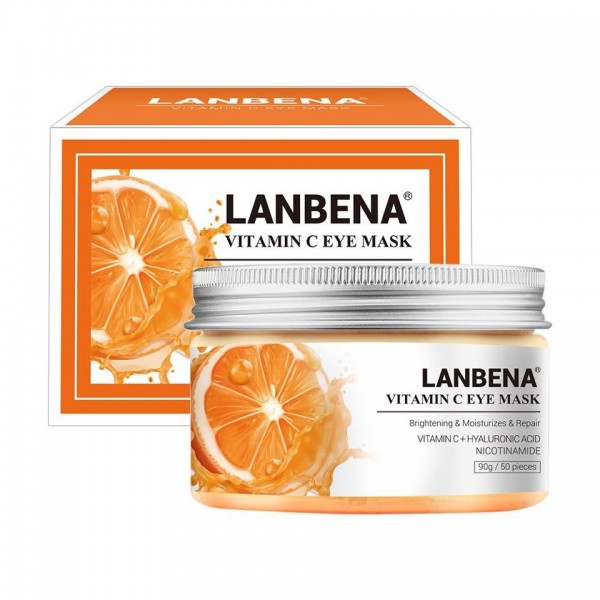 Патчі тканинні Lanbena Vitamin C Eye Mask, 50 шт