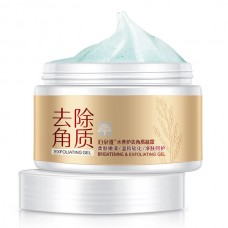 Скраб для обличчя BioAqua Exfoliating Gel, освітлюючий, з екстрактом рису, 140 г