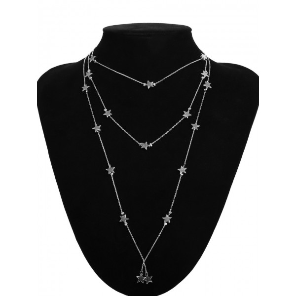 Ланцюжок потрійний "Star Scattering", 2 кольори