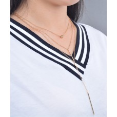 Ланцюжок потрійний "Vanilla Gold", золото