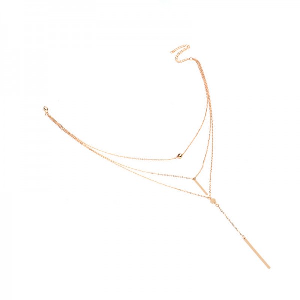 Ланцюжок потрійний "Vanilla Gold", золото Ланцюжок потрійний "Vanilla Gold", золото