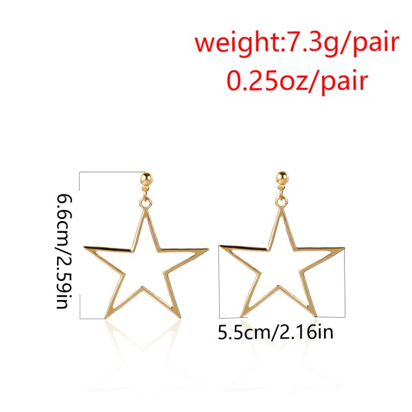 Серьги "Elegant Stars", 2 цвета