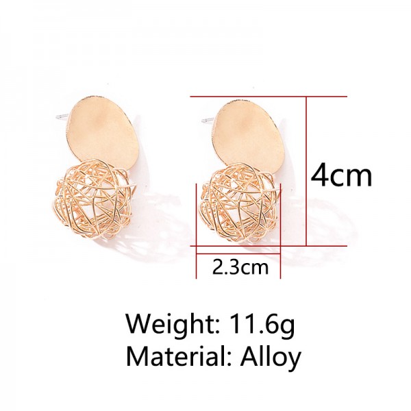 Серьги с жемчугом "Gold Section", 2 цвета