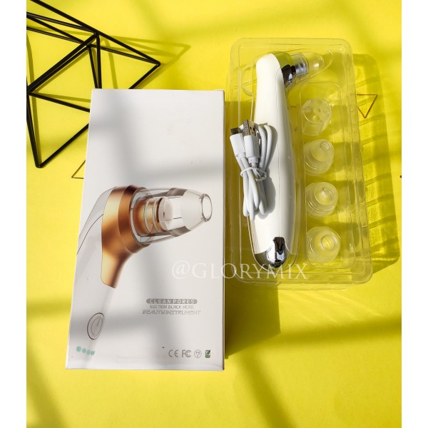 Вакуумний очищувач пор з функцією LED і омолодження шкіри