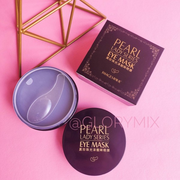Патчи гидрогелевые IMAGES Pearl Lady Series Eye Mask с экстрактом черного жемчуга, 60 шт  