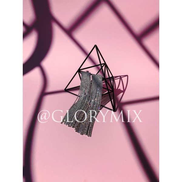 Сережки "Chic Stones", 2 кольори