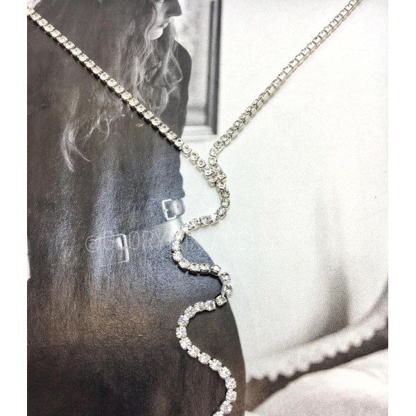 Цепочка-чокер "Chic and Shine", двойная, 2 цвета Цепочка-чокер "Chic and Shine", двойная, 2 цвета