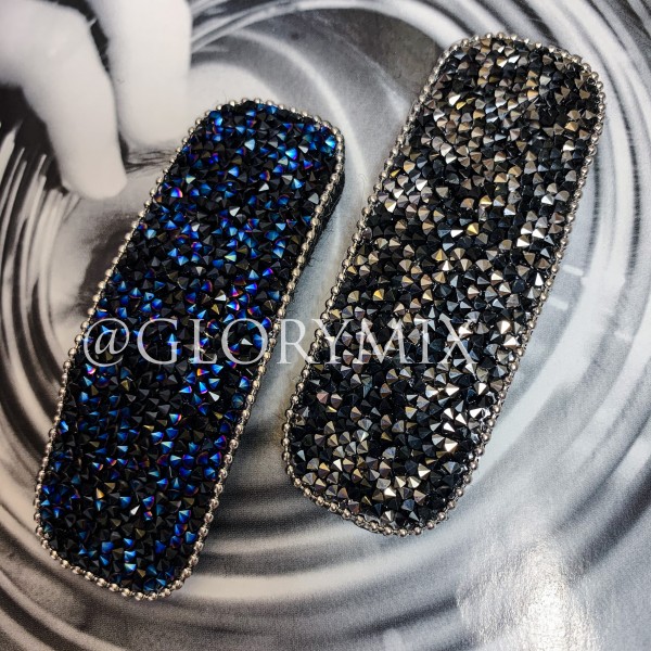 Шпилька для волосся зі стразами "Patches", різні види