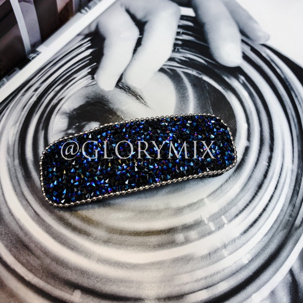 Шпилька для волосся зі стразами "Patches", різні види