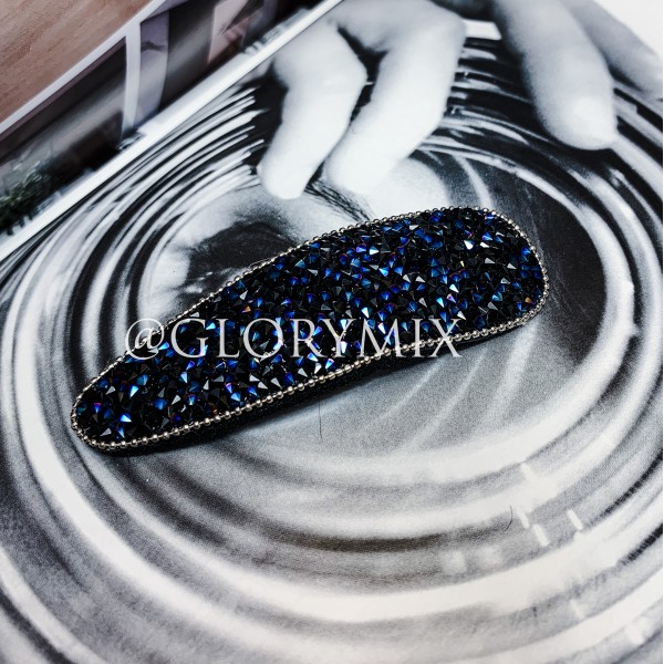 Шпилька для волосся зі стразами "Patches", різні види