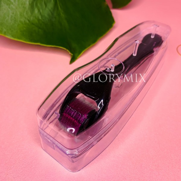 Мезоролер DRS, 0,5 мм, дерморолер, 540 голок, у пластиковому футлярі, титан