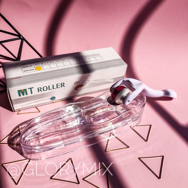 Мезоролер MT roller для носогубних складок, вузький, 180 голок (0,2мм) Мезоролер MT roller для носогубних складок, вузький, 180 голок (0,2мм)