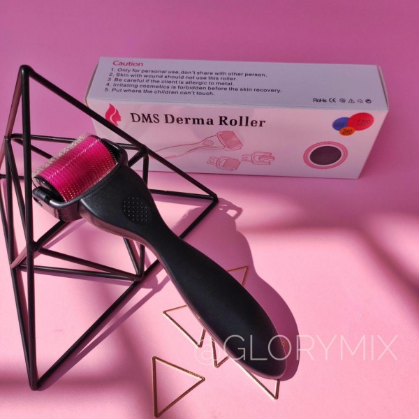 Мезоролер MT Roller для тіла, 2 мм, дерморолер, 1200 голок, титан