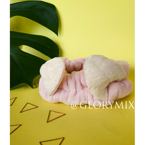 Пов'язка для макіяжу з вушками, різні кольори, 1 шт