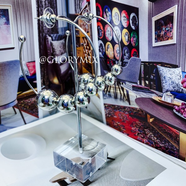 Сережки "Metallic Perls", срібло