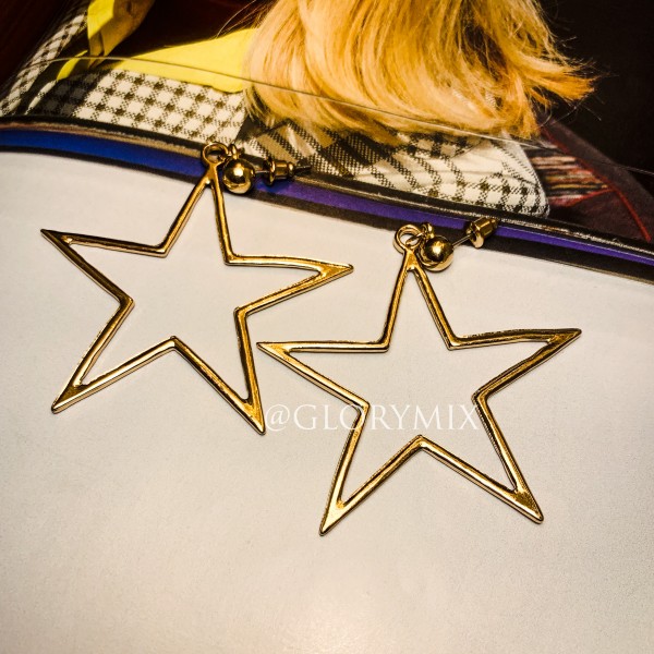Серьги "Elegant Stars", 2 цвета