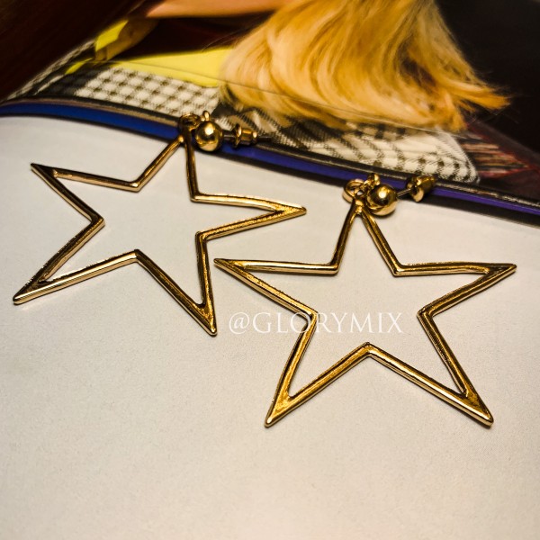 Серьги "Elegant Stars", 2 цвета