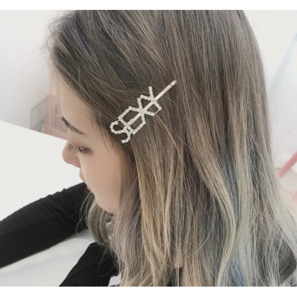 Невидимка для волосся "COOL WORDS", 1 шт