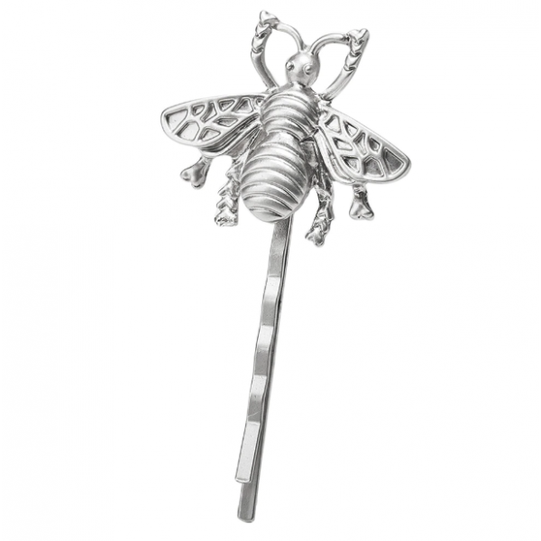 Шпилька для волосся, невидимка, Бджола, золота 1 шт