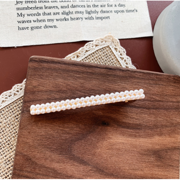 Затискачі та невидимки для волосся, з перлами, "Classic Fashion", 7 видів Затискачі та невидимки для волосся, з перлами, "Classic Fashion", 7 видів