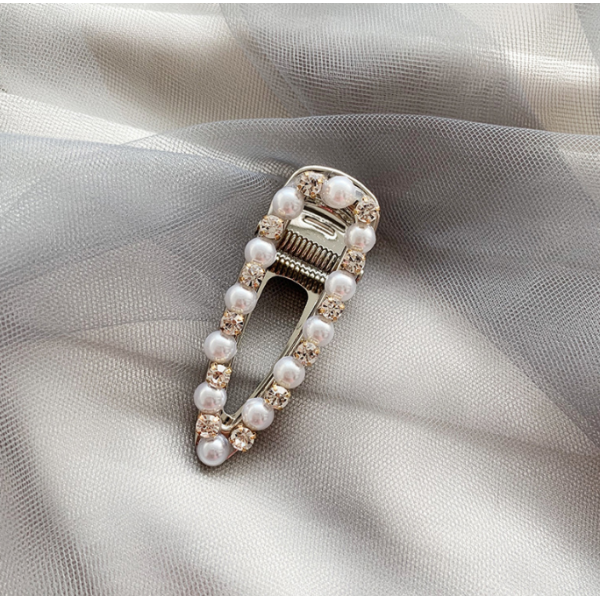 Шпильки для волосся зі стразами та перлами "Love fashion style", 10 видів