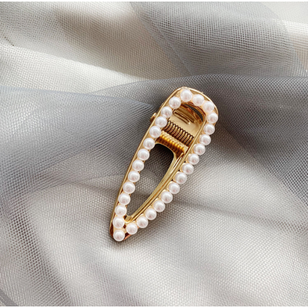 Шпильки для волосся зі стразами та перлами "Love fashion style", 10 видів