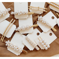 Заколка с жемчугом "Fantastic Flowers", 9 видов