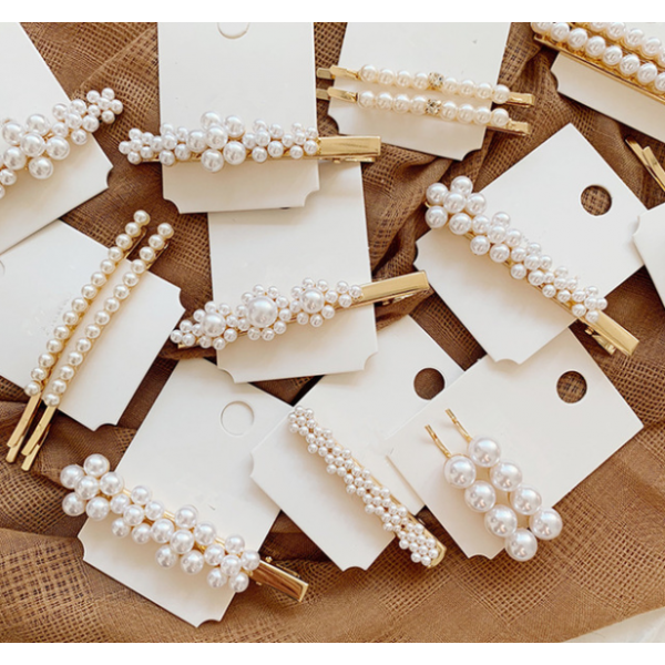 Шпилька з перлами "Fantastic Flowers", 9 видів