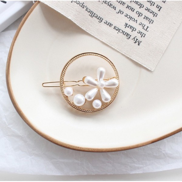 Шпилька "Квітка з перлів", 1 шт