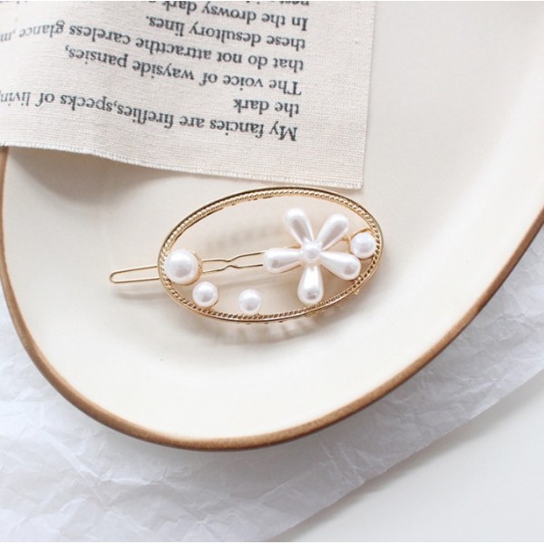 Шпилька "Квітка з перлів", 1 шт