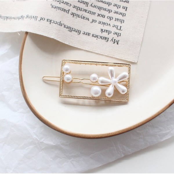 Шпилька "Квітка з перлів", 1 шт