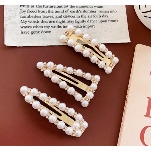 Шпилька з перлами та кристалами, 3 види