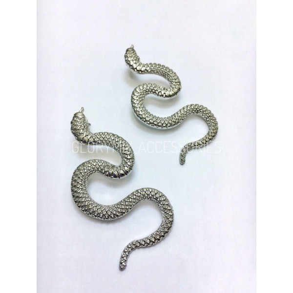 Сережки "Stylish Anaconda", 2 кольори