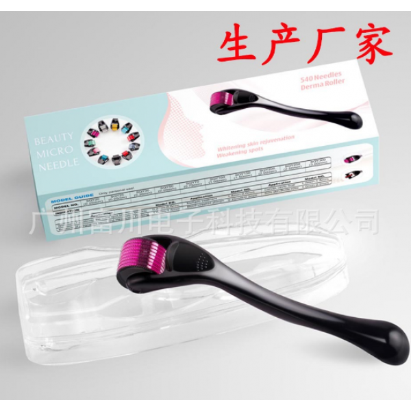 Мезороллер SQY 0.3 мм, титанові голки, 540 шт, пластиковий футляр