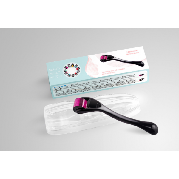 Мезороллер SQY 0.3 мм, титанові голки, 540 шт, пластиковий футляр