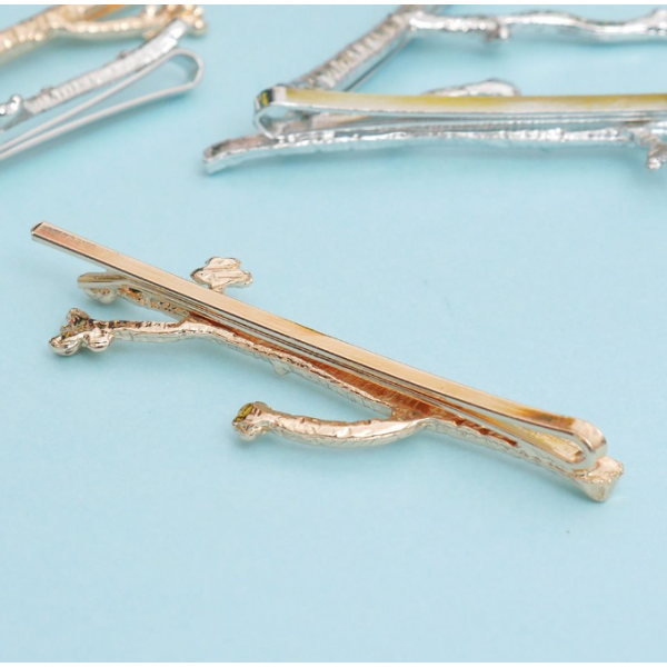 Заколка невидимка для волосся у формі Гілочки, різні види Заколка невидимка для волосся у формі Гілочки, різні види