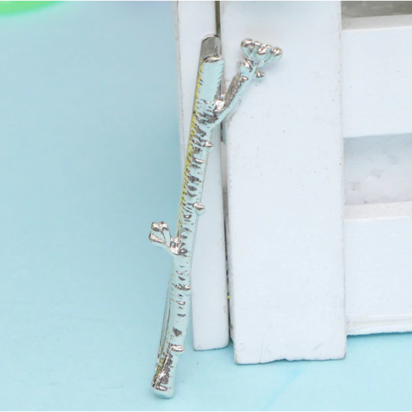 Заколка невидимка для волосся у формі Гілочки, різні види Заколка невидимка для волосся у формі Гілочки, різні види