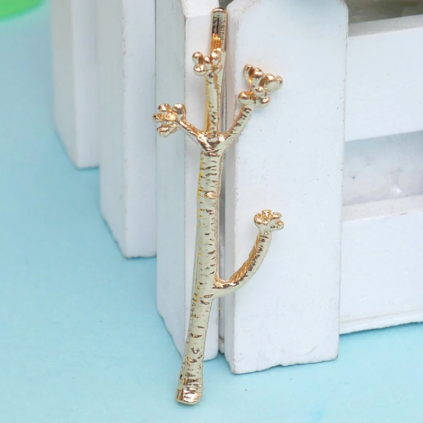 Заколка невидимка для волосся у формі Гілочки, різні види Заколка невидимка для волосся у формі Гілочки, різні види