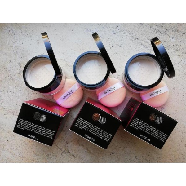 Розсипчаста пудра BIOAQUA SILKY SOFT HONEY POWDER, тон 02 ІVORY, 15 гр