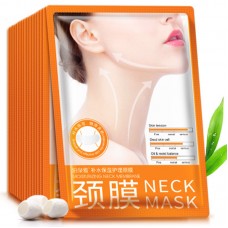 Тканинна маска для шиї з гіалуроновою кислотою BIOAQUA NECK MASK, 1 шт
