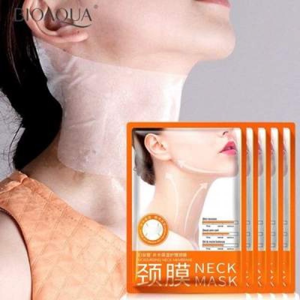 Тканинна маска для шиї з гіалуроновою кислотою BIOAQUA NECK MASK, 1 шт