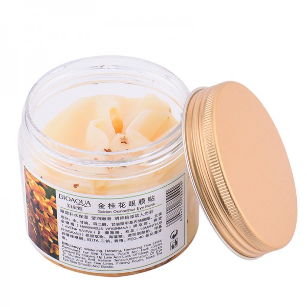 Патчі тканинні для очей з османтусом Bioaqua, 80 шт