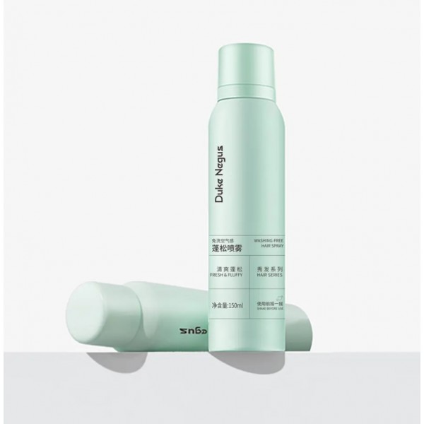 Сухий шампунь для волосся Duke Negus Washing Free Hair Spray, з ароматом грейпфрута, 150 мл