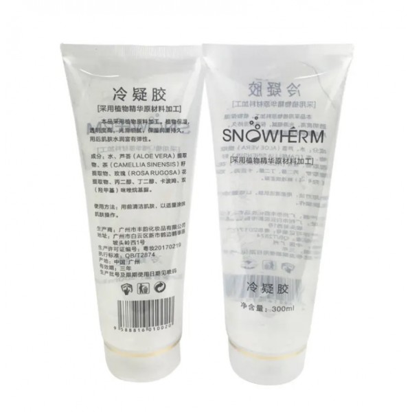 Гель багатофункціональний (охолоджуючий), Snowherm Colded Body Gel, для косметологічних апаратів та ультразвукової терапії, з ментолом, 300 г